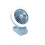 USB Charging Folding Fan Portable Night Light Small Fan Desktop Mini Small Fan 8
