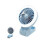 USB Charging Folding Fan Portable Night Light Small Fan Desktop Mini Small Fan 1