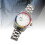Colorful Automatic Mechanical Watch 43.5mm Silver Steel Strap 5