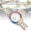 Colorful Automatic Mechanical Watch 43.5mm Silver Steel Strap 7