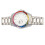 Colorful Automatic Mechanical Watch 43.5mm Silver Steel Strap 11