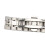 Colorful Automatic Mechanical Watch 43.5mm Silver Steel Strap 10