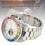 Colorful Automatic Mechanical Watch 43.5mm Silver Steel Strap 8