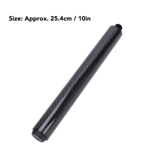 Pool-Queue-Verlängerung 10 Zoll, 25,4 cm, Carbonfaser 1