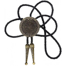 Fashion Western Cowboy Tie Shining Long Star Texas Bolo Tie Necktie Necklace