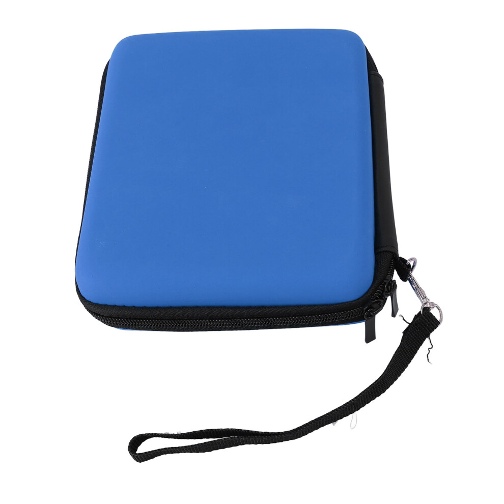 Nintendo 2Ds Hard Shell Carry Pouch 8 Card Slots Shockproof & Dustproof Blue 7621346678369