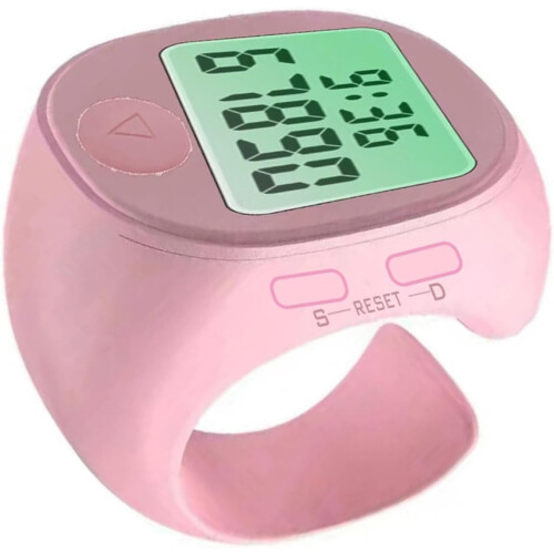 Intelligent Digital Counter 5 Digit Display for Frequent Counting Needs Multifunction Rings Tracker Device 1
