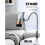 Gooseneck Tablet Mount Holder for Bed - Flexible Tablet Arm Clamp for Bed Compatible - Black 19