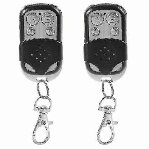 4 Pack Universal Electric Garage Door Remote Control 433mhz Replacement Key Fob 2