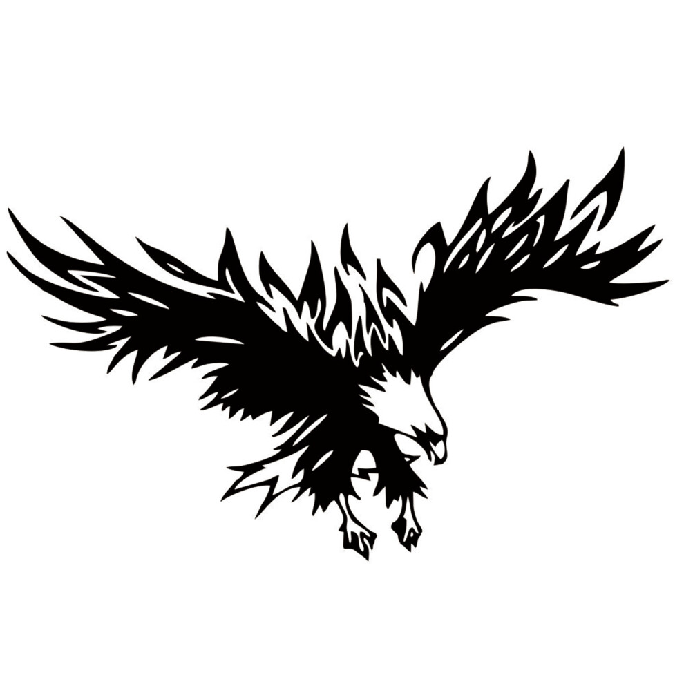 Car Decals Eagle-Shaped Car Vinyl Sticker Decals 8320539901442