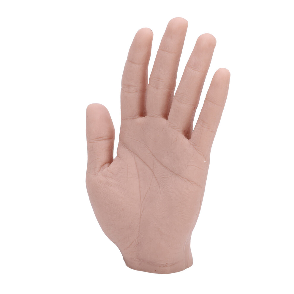 Realistic Silicone Male Hand Model for Craft and Practice Left Hand Only