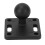 Ball Mount Base 1 Inch Rubber Ball Adapter 4