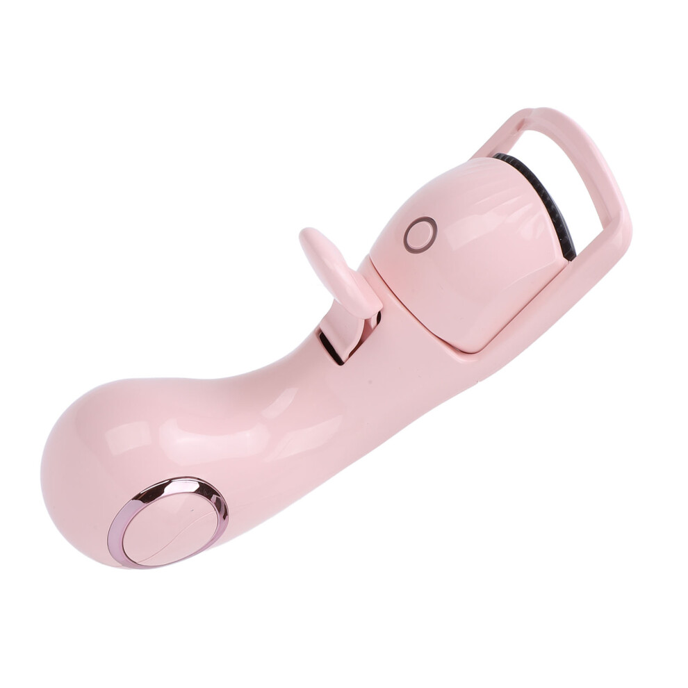 Unisex Heated Eyelash Curler Usb Rechargeable 3-Level Hot Lash Curler Roseate