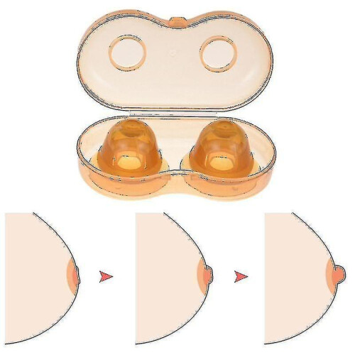 Silicone Nipple Corrector for Inverted Nipple Flat Suction Device for Breastfeeding