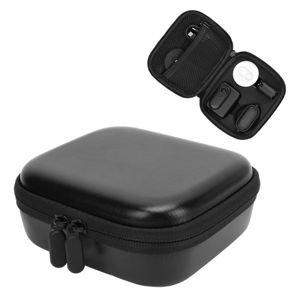 Hard Shell Pu Leather Carrying Case For Go 3/3S Action Camera Black 9331346681501