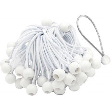 50 Pack Long Buckle Bungee Cords for Marquees, Tents, Banners And Tarps