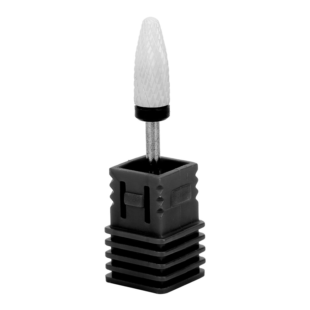 Nail Drill Bit Corn Head Shape Electric Grinding Black