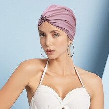 Long Hair Swimming Cap Ladies Pleated Swimming Hat Adult Elastic Swim Caps Bathing Caps for Women