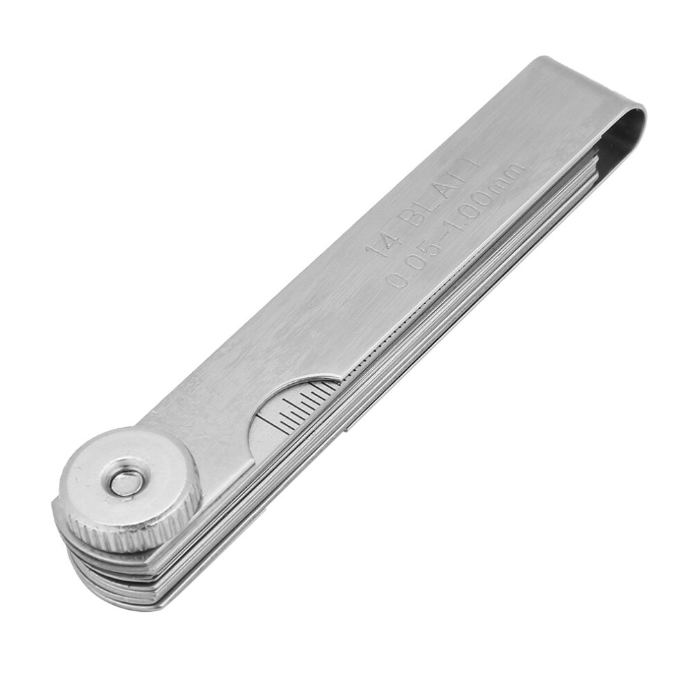 75mm Stainless Steel Feeler Gauge Ruler Welding