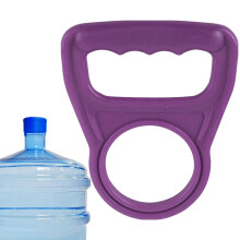5-Gallon Bottled Water Handle | Thickened Lifting Ring for Heavy Duty Water Jugs and Buckets | Durable Purple Carry Handle