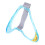 Correttore di postura per bambini: collare cervicale in ABS blu 8