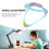 Correttore di postura per bambini: collare cervicale in ABS blu 3