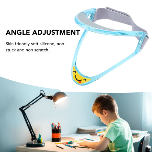 Correttore di postura per bambini: collare cervicale in ABS blu 2