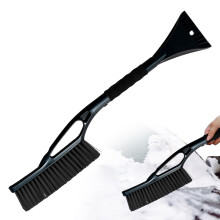 Car Windshield Ice Scrapers and Snow Brush Set for Automotive Exterior Cleaning Tools | Heavy-Duty, Ergonomic, Compact Design