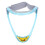 Correttore di postura per bambini: collare cervicale in ABS blu 2