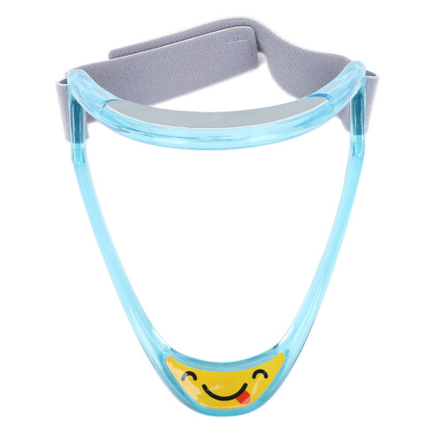 Correttore di postura per bambini: collare cervicale in ABS blu 1