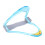 Correttore di postura per bambini: collare cervicale in ABS blu 1