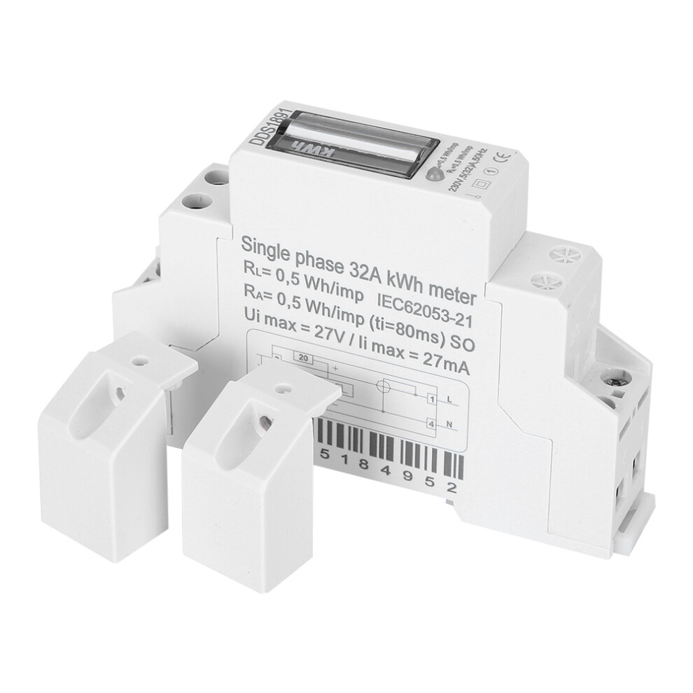 Single Phase Meter DDS1891 High Accuracy 2P LCD