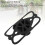 Supporto universale per telefono da manubrio in silicone, nero 7