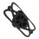 Supporto universale per telefono da manubrio in silicone, nero 16