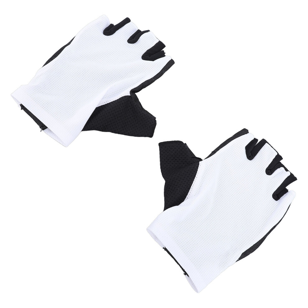 Men Women Cycling Gloves Breathable White 9.5-10.5cm-image-OPC-PKC9BGC-NEW
