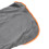 Grey Fully Wrapped Dog Bathrobe, Absorbent, Quick Dry, Thick Polyester, L 6