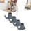 4 Pcs Walker Glide Skis Rubber Universal Walker 11