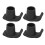 4 Pcs Walker Glide Skis Rubber Universal Walker 10