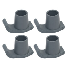 4 Pcs Walker Glide Skis Rubber Universal Walker