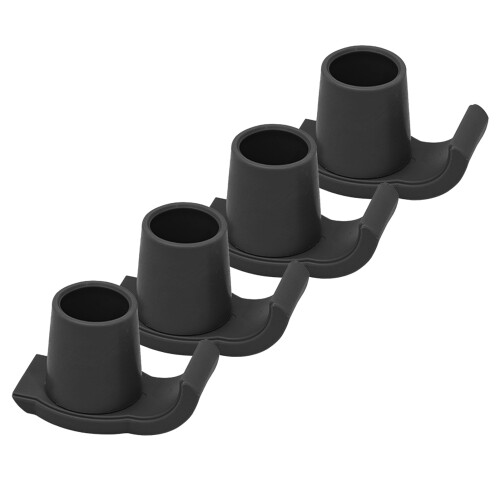 4 Pcs Walker Glide Skis Rubber Universal Walker 1