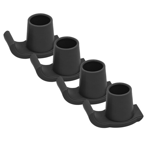 4 Pcs Walker Glide Skis Rubber Universal Walker 2