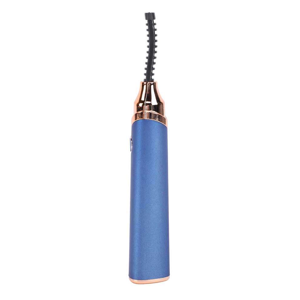 Portable Electric Eyelash Curler Ergonomic Rechargeable With 280Mah Battery Blue 5061346685448