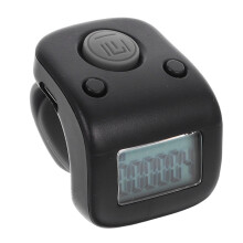Silent Digital Finger Counter with Rings, Rechargeable Click Counter for Swimming, Portable Mute Operation, Flexible Design