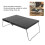 Table de camping pliante en acier inoxydable 32  12,3  21 cm 4