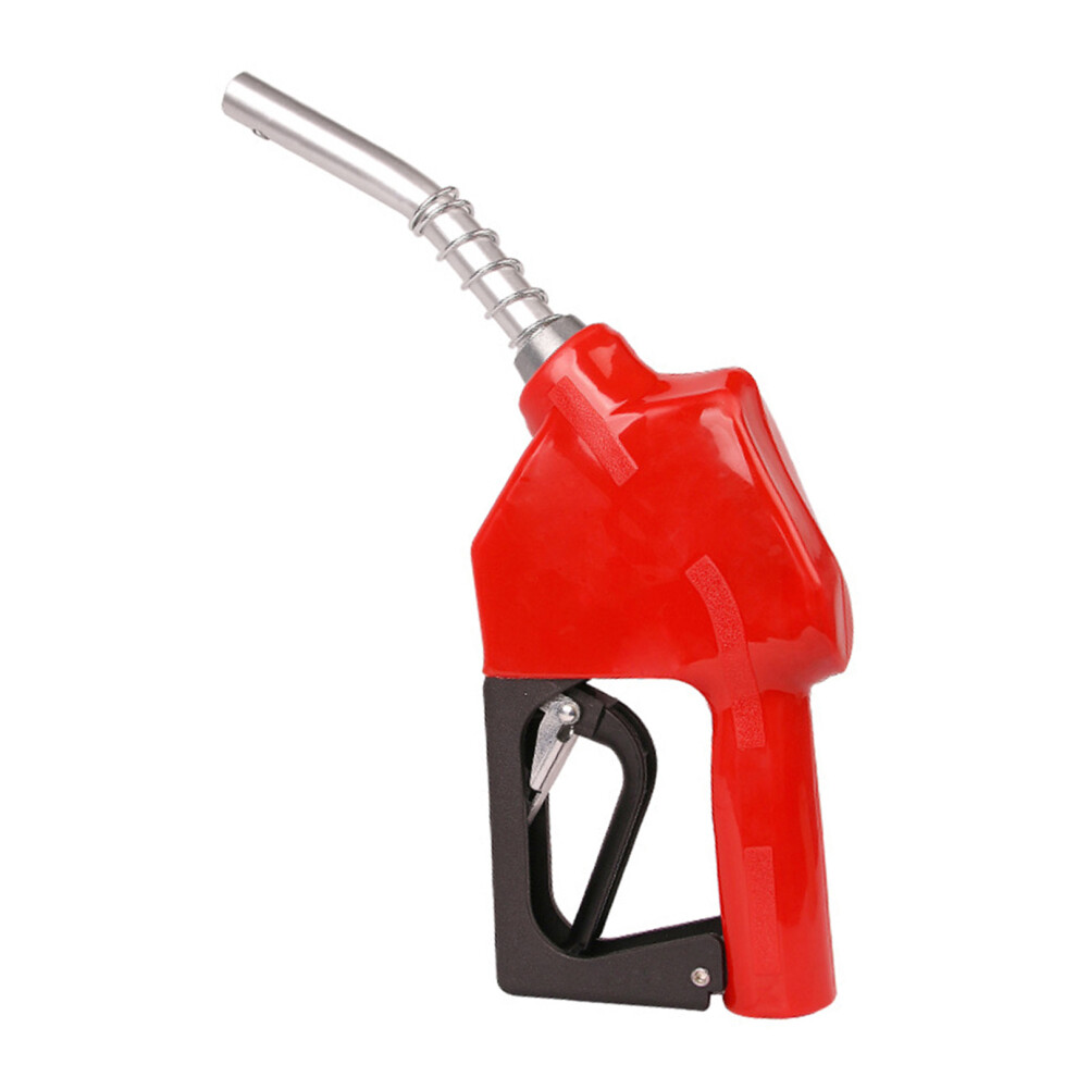13/16'' Outlet Aluminum Gasoline Nozzle With Auto Shut Off Lock Red 7661346686414
