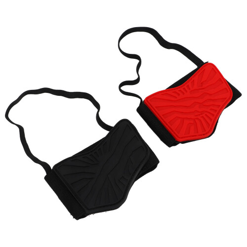 2Pcs Motorcycle Shifter Pads PCV Rubber Anti Slip 1