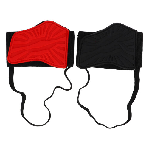 2Pcs Motorcycle Shifter Pads PCV Rubber Anti Slip