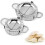 2 sets,Dumplings, Dumpling Maker, Dumpling Maker Set, Dumpling Mold Maker Stainless Steel Dumpling 1