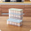 10 Grid Egg Storage Organizer Light Blue Large Capacity Container for Refrigerator and Freezer, Single Layer Design 3