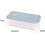10 Grid Egg Storage Organizer Light Blue Large Capacity Container for Refrigerator and Freezer, Single Layer Design 4